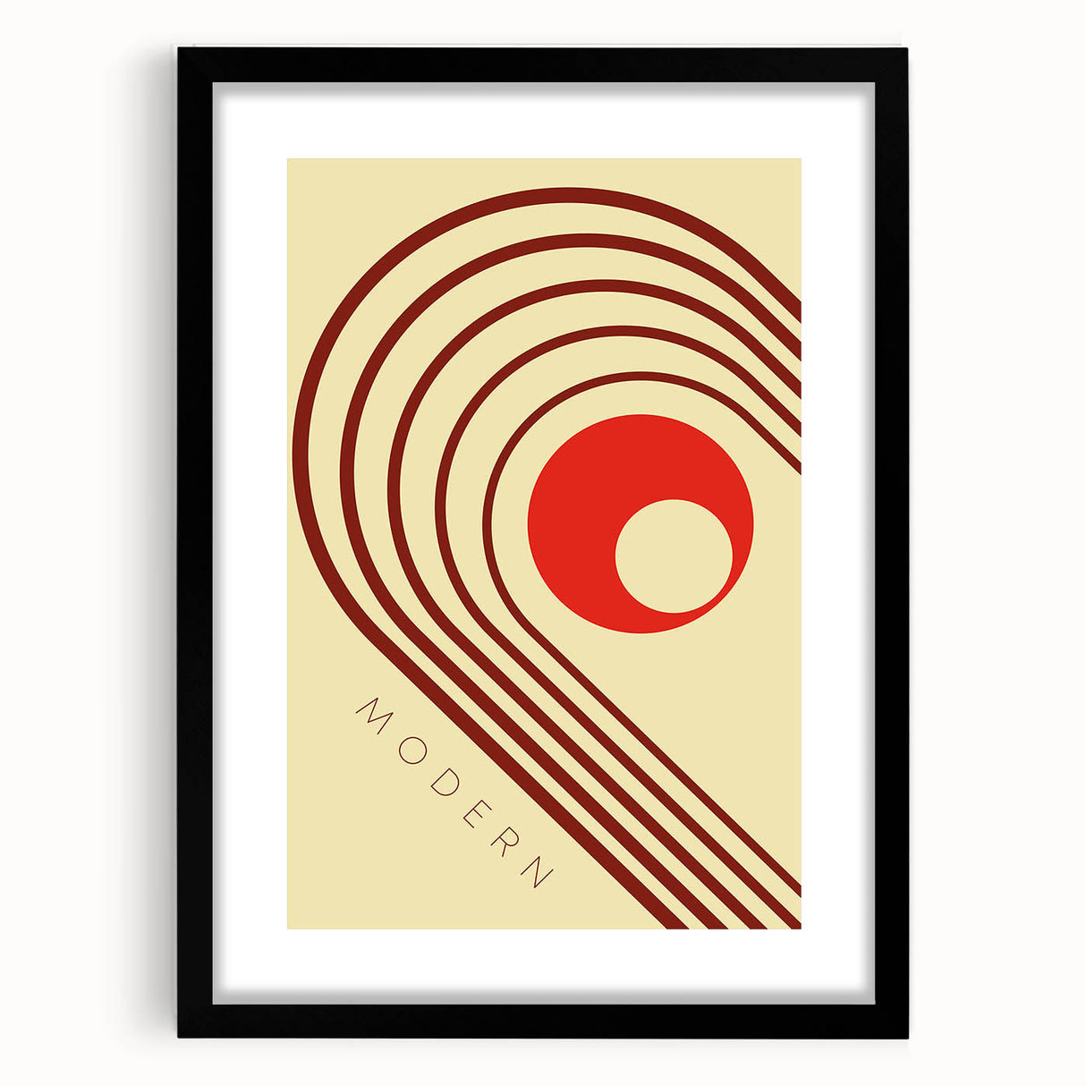 Modern Bohemian Wall Art - Eclectic Boho Decor Canvas with Artistic Style