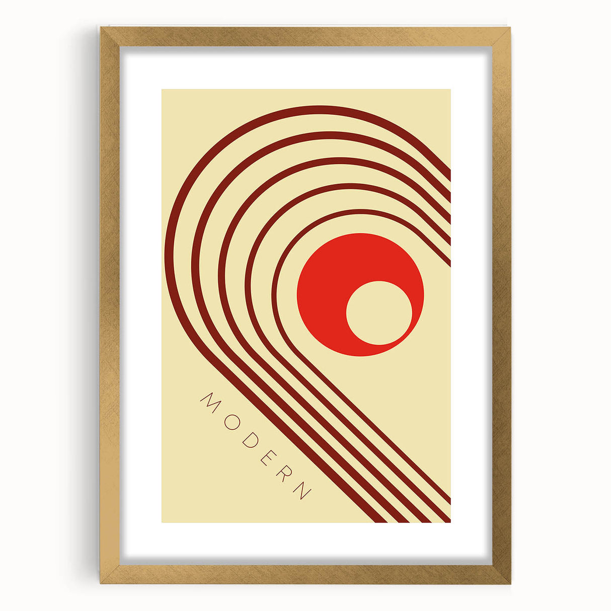 Modern Bohemian Wall Art - Eclectic Boho Decor Canvas with Artistic Style