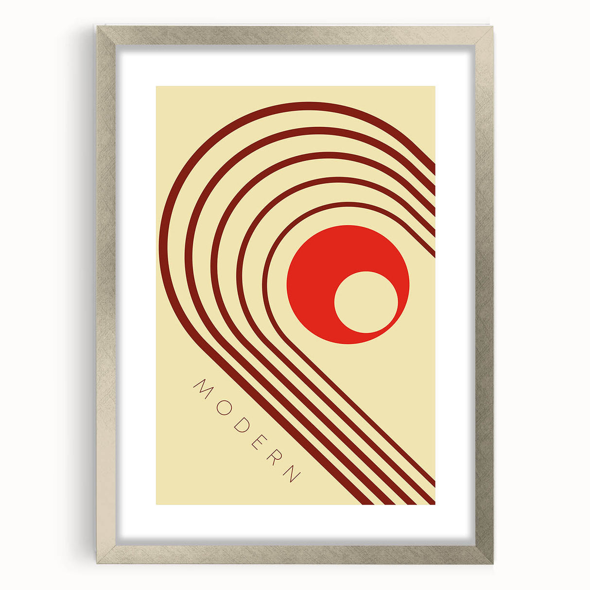 Modern Bohemian Wall Art - Eclectic Boho Decor Canvas with Artistic Style