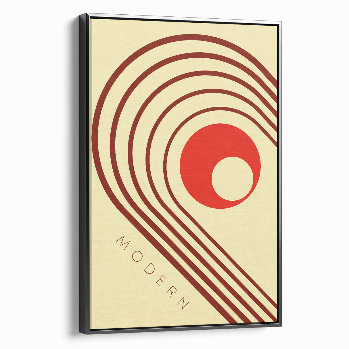 Modern Bohemian Wall Art - Eclectic Boho Decor Canvas with Artistic Style