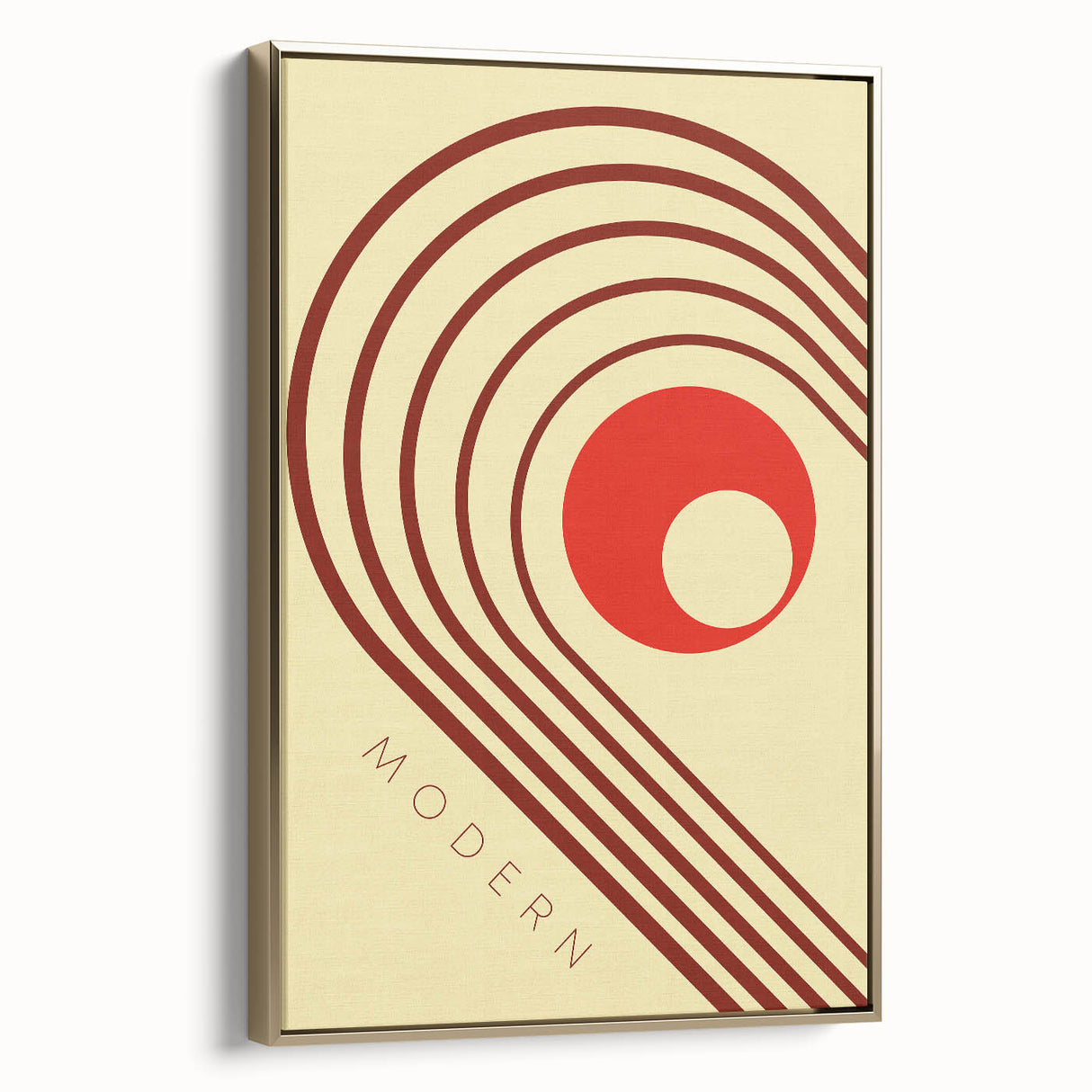 Modern Bohemian Wall Art - Eclectic Boho Decor Canvas with Artistic Style