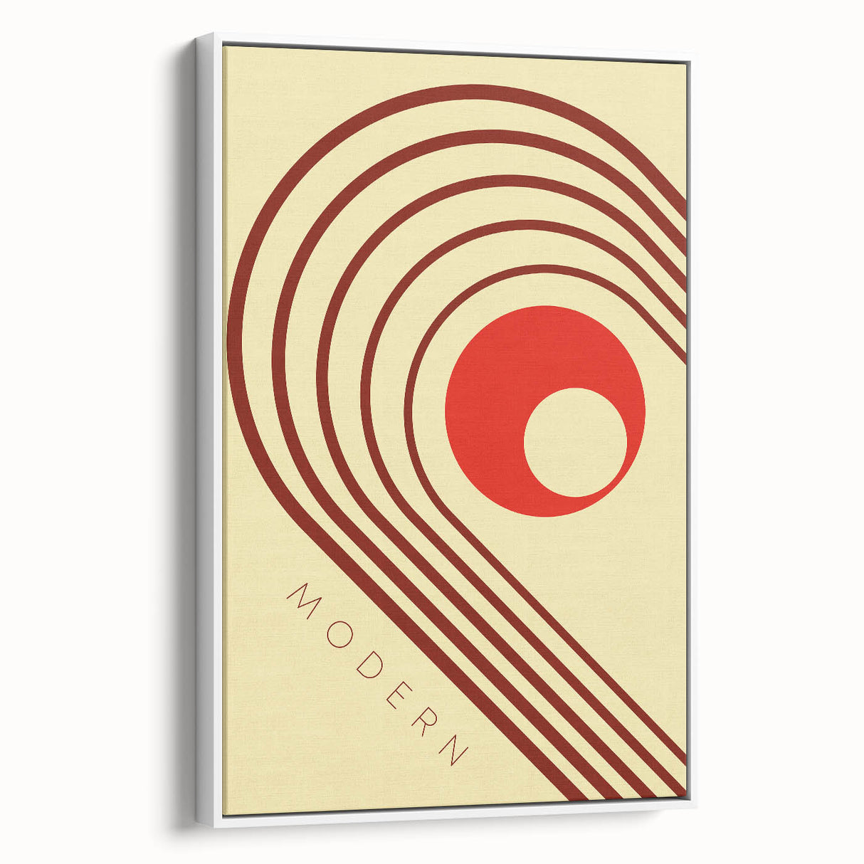 Modern Bohemian Wall Art - Eclectic Boho Decor Canvas with Artistic Style