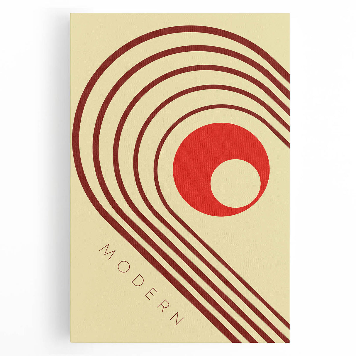 Modern Bohemian Wall Art - Eclectic Boho Decor Canvas with Artistic Style