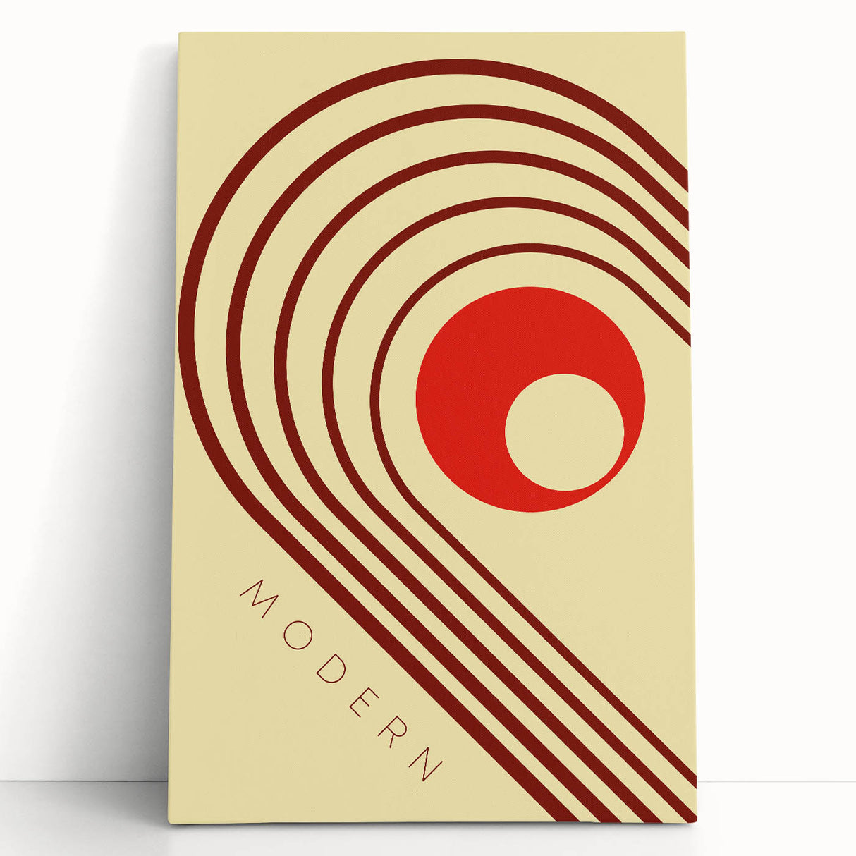 Modern Bohemian Wall Art - Eclectic Boho Decor Canvas with Artistic Style