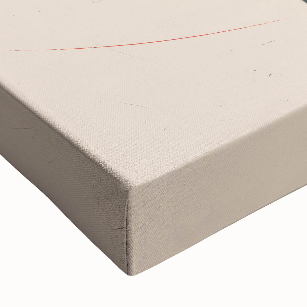 Abstract Bohemian Wall Art - Geometric Boho Decor Canvas with Earthy Tones