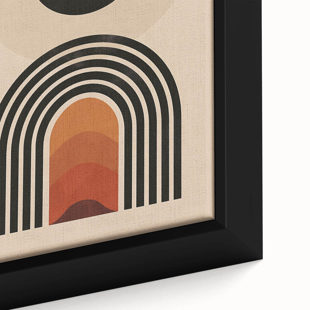 Modern Bohemian Wall Art | Geometric Boho Decor Canvas for Vibrant Spaces