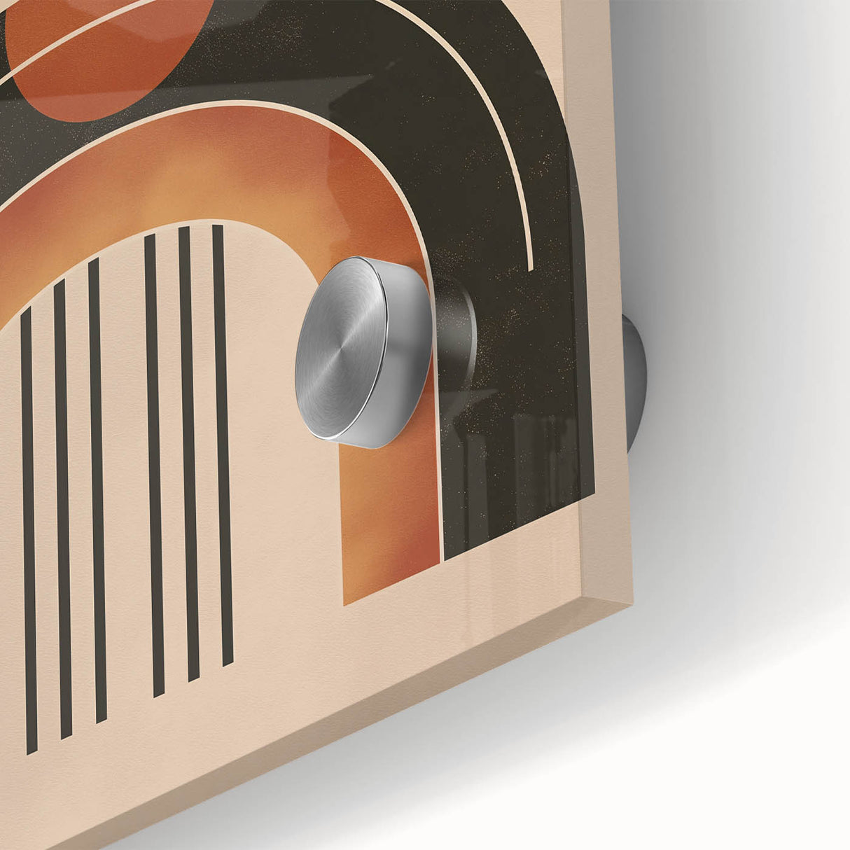 Minimalist Bohemian Wall Art | Geometric Boho Decor Canvas for Modern Homes