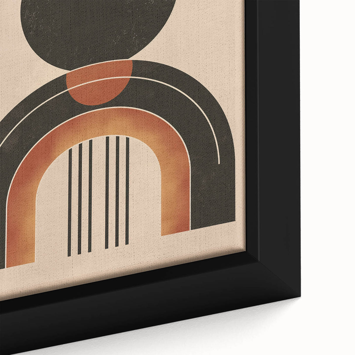 Minimalist Bohemian Wall Art | Geometric Boho Decor Canvas for Modern Homes