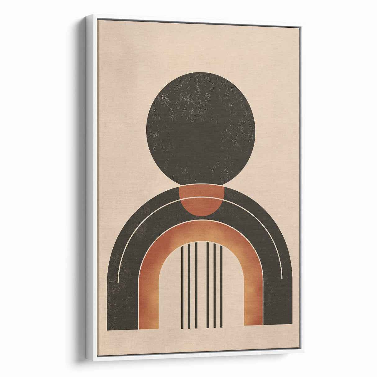 Minimalist Bohemian Wall Art | Geometric Boho Decor Canvas for Modern Homes