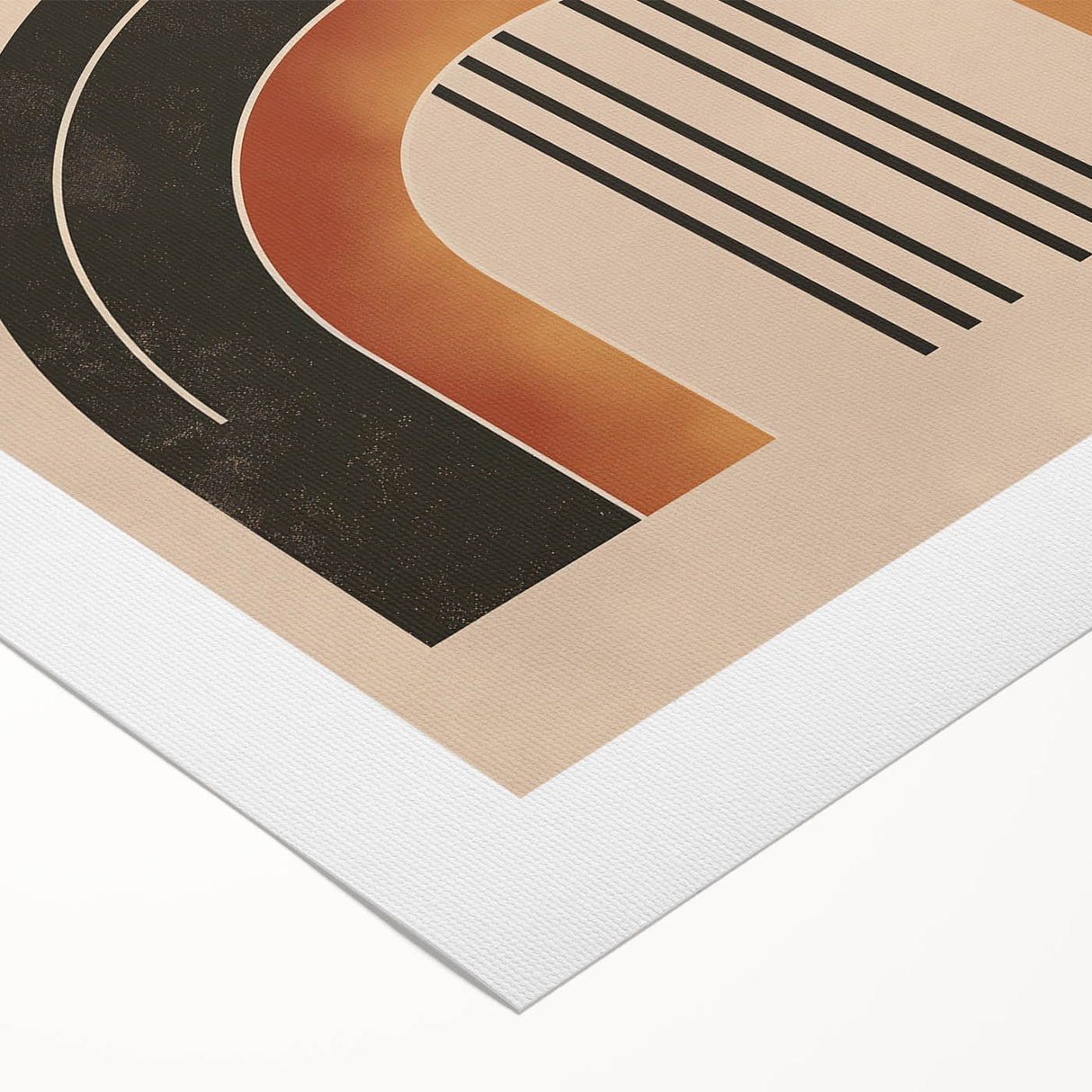 Minimalist Bohemian Wall Art | Geometric Boho Decor Canvas for Modern Homes