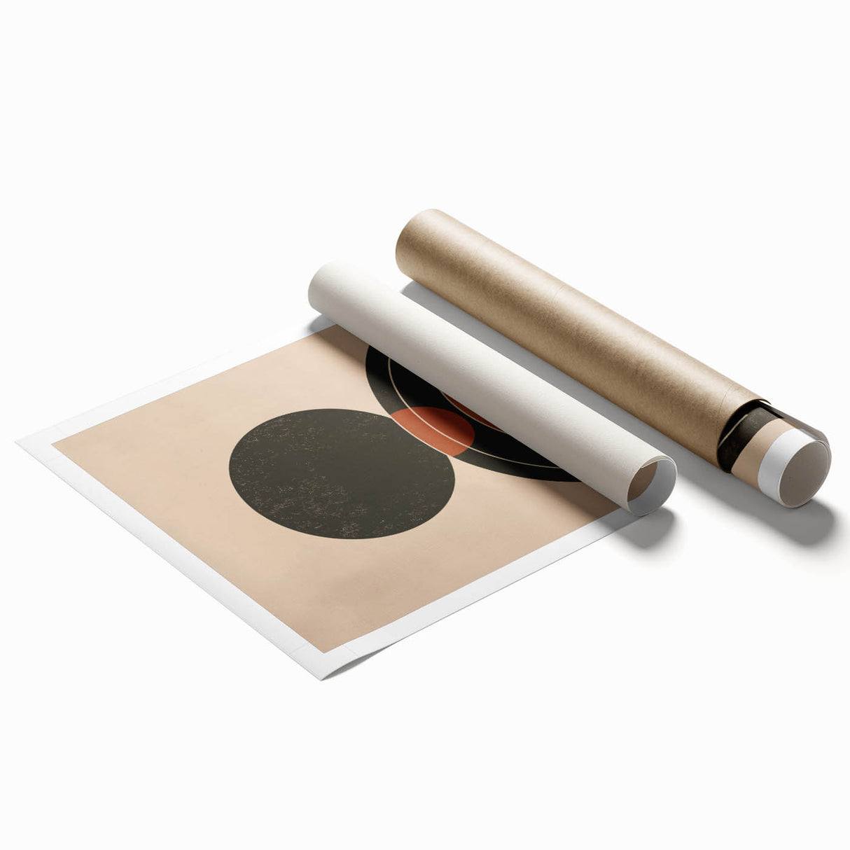 Minimalist Bohemian Wall Art | Geometric Boho Decor Canvas for Modern Homes