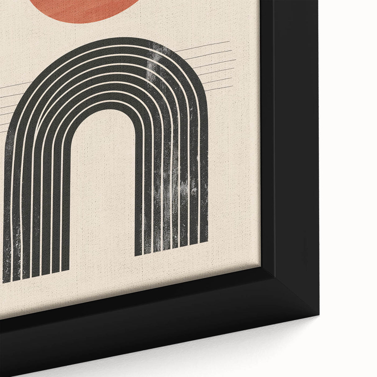 Bohemian Wall Art | Eclectic Boho Decor Canvas | Artistic Arch Design