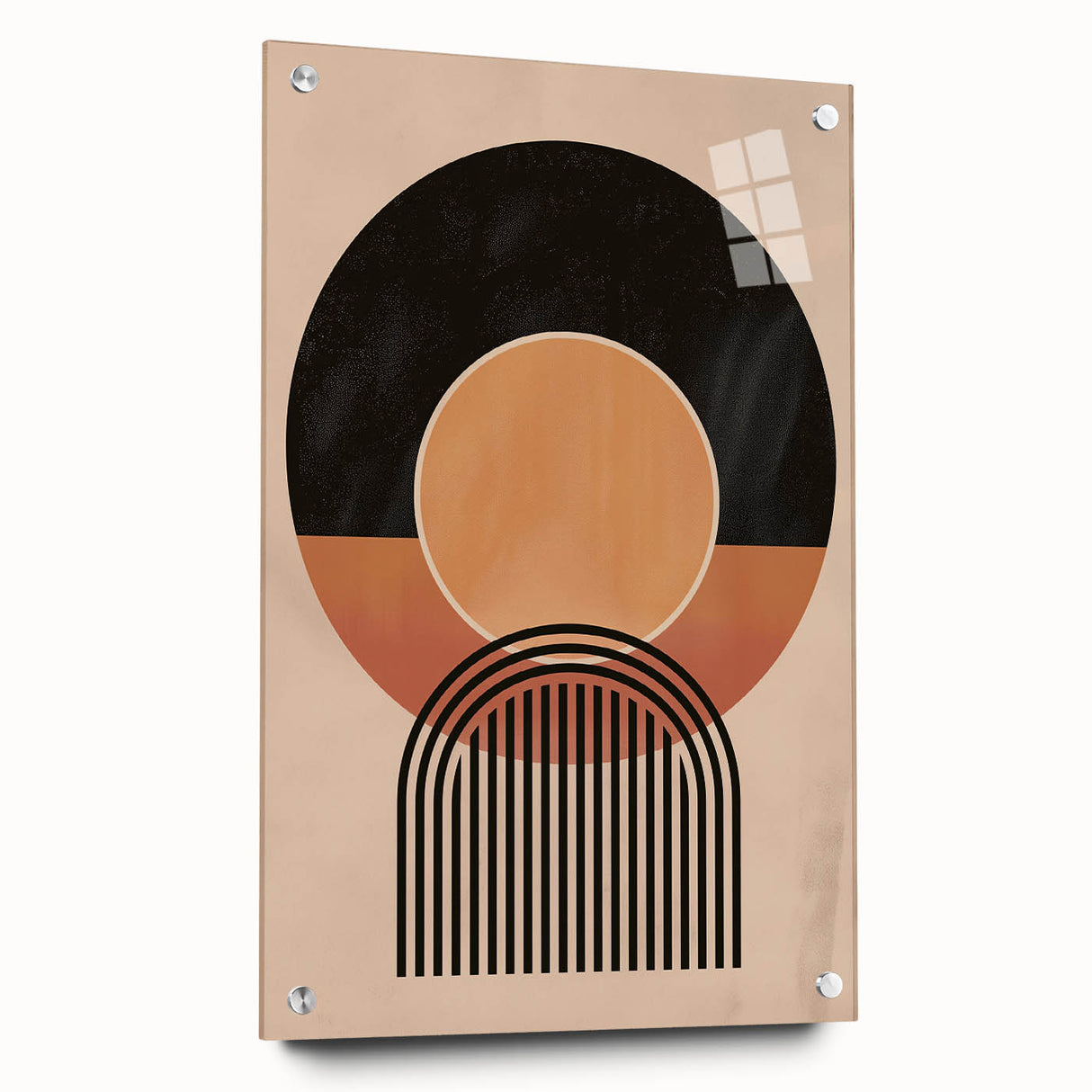 Boho Chic Wall Hanging | Artistic Bohemian Style | Eclectic Circle Design