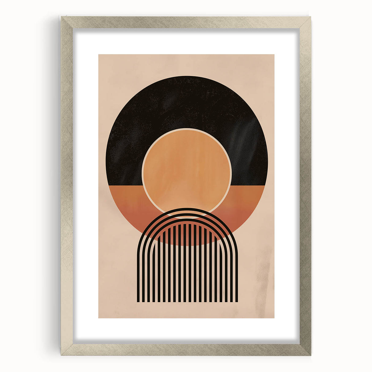 Boho Chic Wall Hanging | Artistic Bohemian Style | Eclectic Circle Design