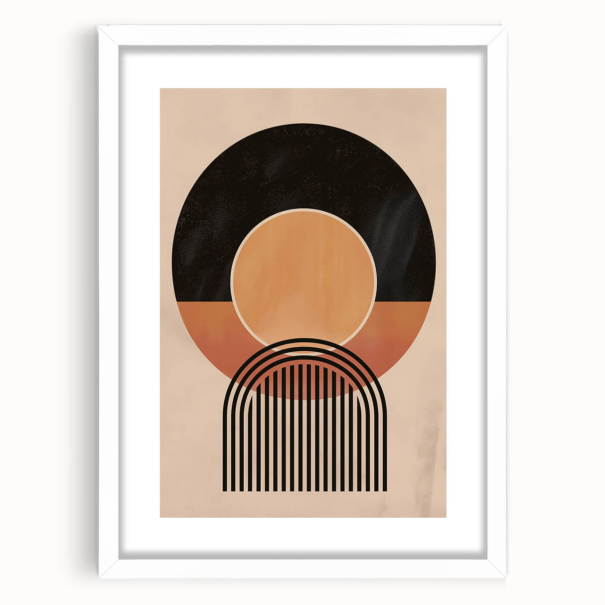 Boho Chic Wall Hanging | Artistic Bohemian Style | Eclectic Circle Design