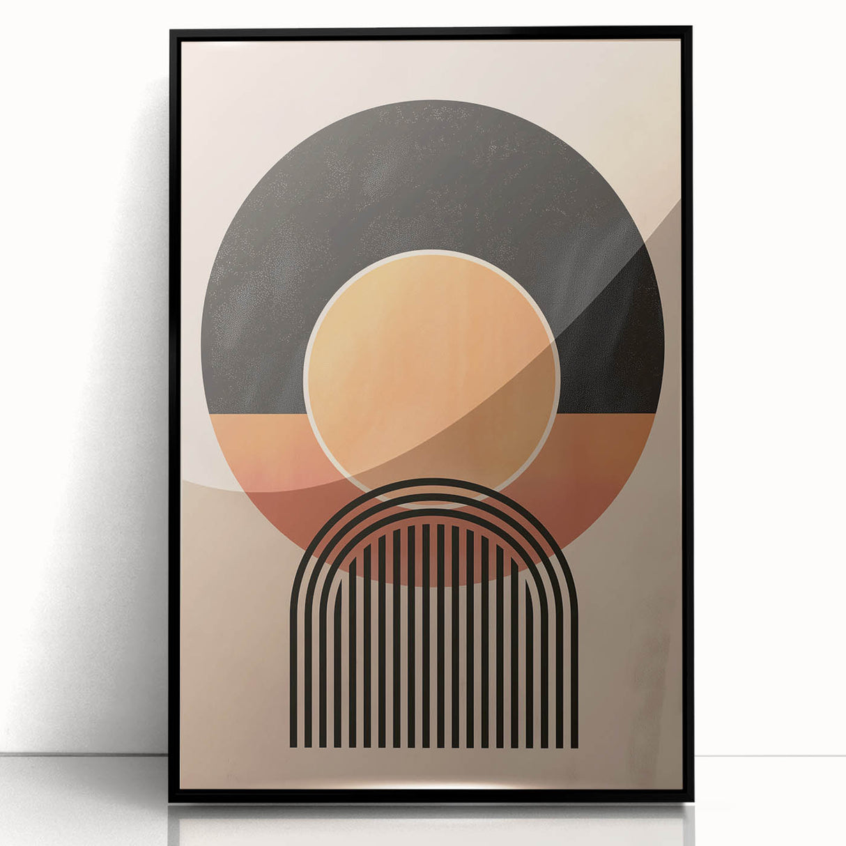 Boho Chic Wall Hanging | Artistic Bohemian Style | Eclectic Circle Design