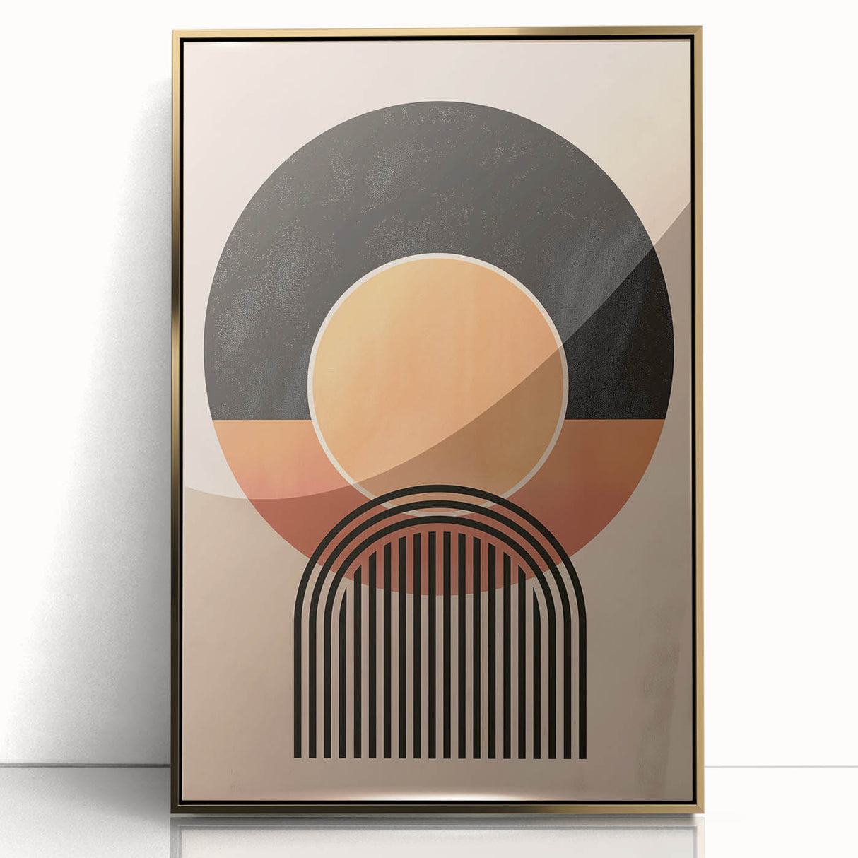 Boho Chic Wall Hanging | Artistic Bohemian Style | Eclectic Circle Design