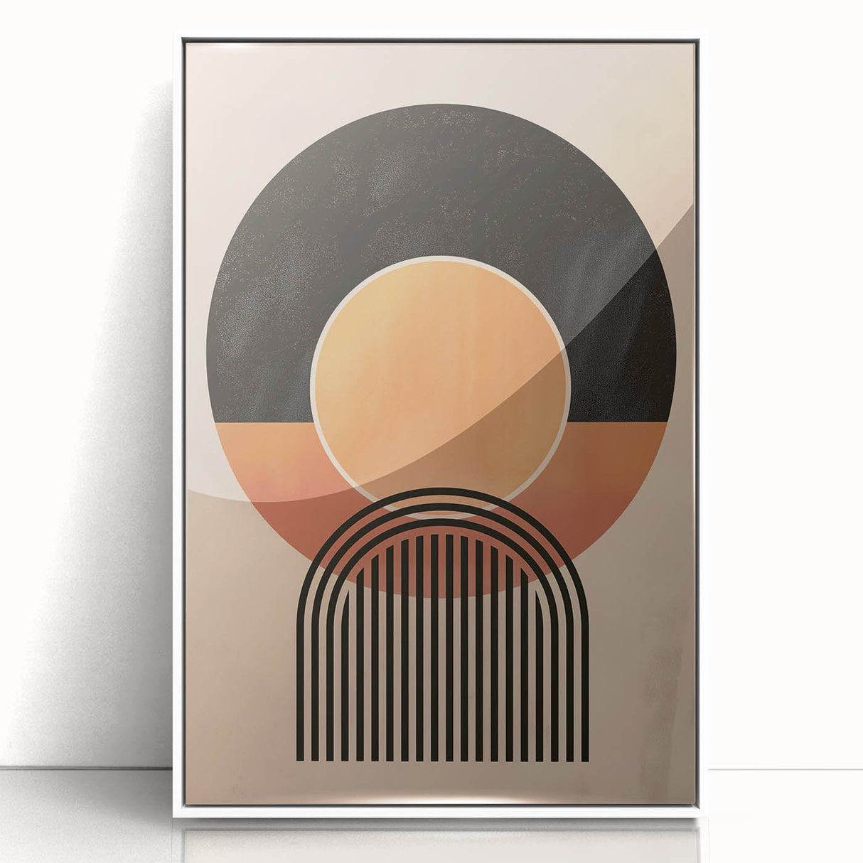 Boho Chic Wall Hanging | Artistic Bohemian Style | Eclectic Circle Design