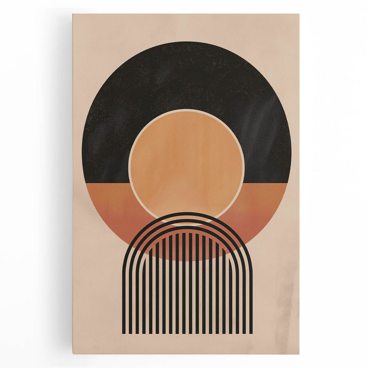 Boho Chic Wall Hanging | Artistic Bohemian Style | Eclectic Circle Design