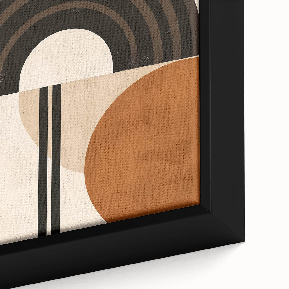 Eclectic Boho Decor Canvas | Bohemian Wall Art | Geometric Arch Design