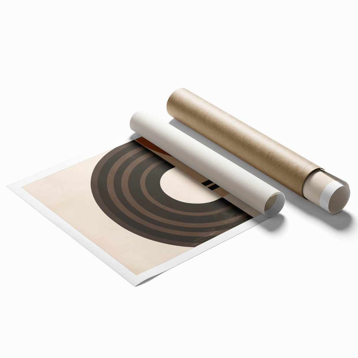 Eclectic Boho Decor Canvas | Bohemian Wall Art | Geometric Arch Design