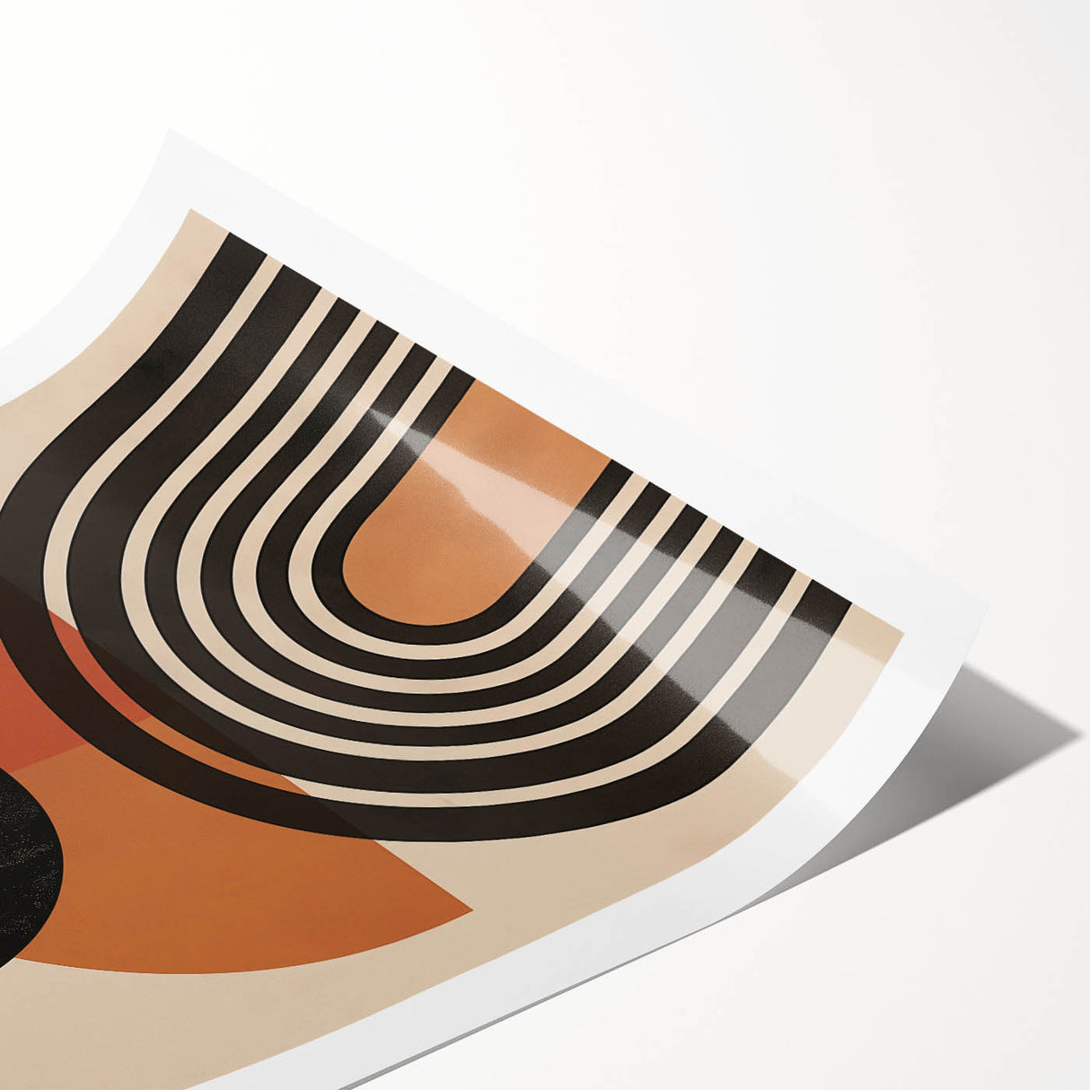 Bohemian Wall Art | Eclectic Boho Decor Canvas | Geometric Circle Design