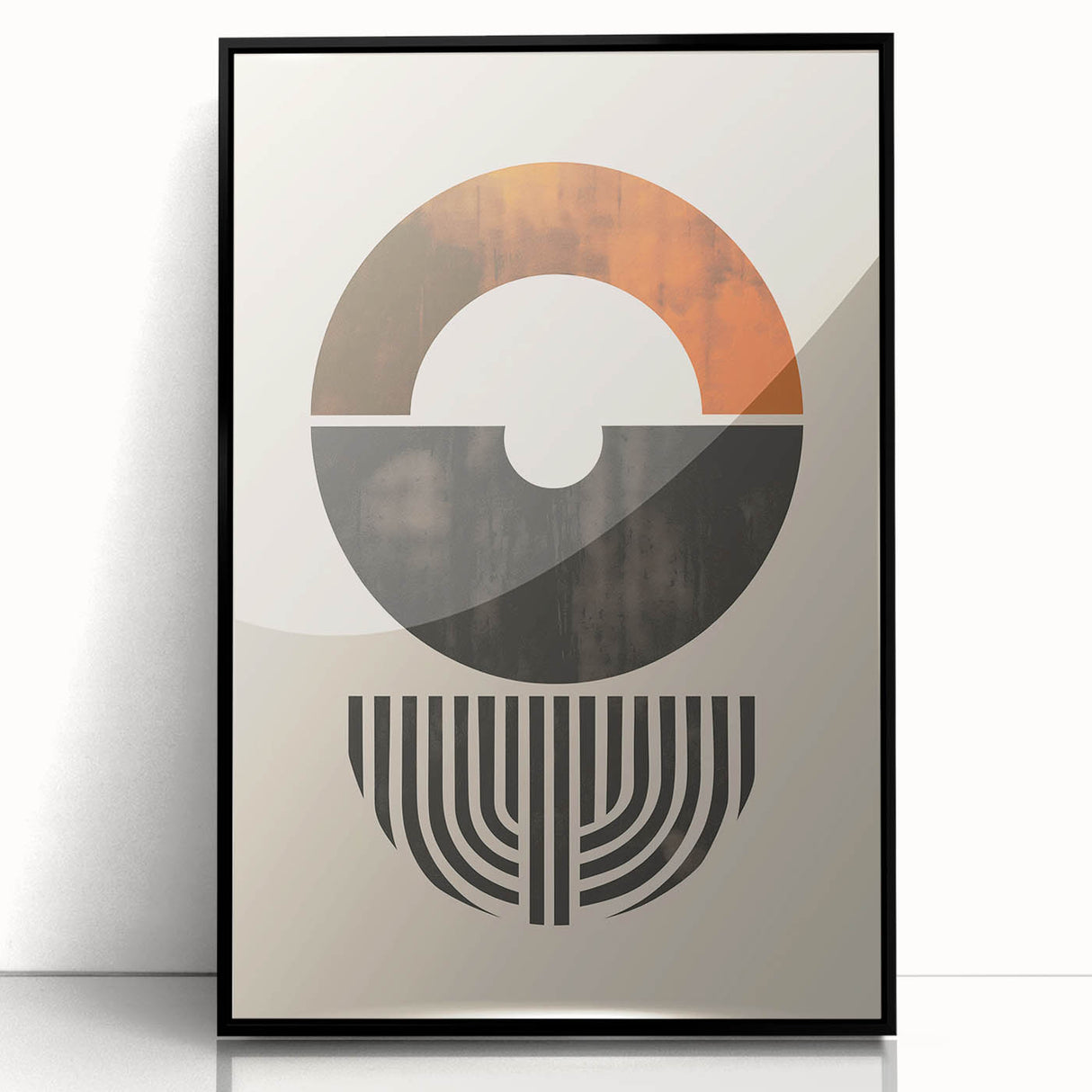 Boho Chic Wall Art | Artistic Bohemian Style | Geometric Circle Design