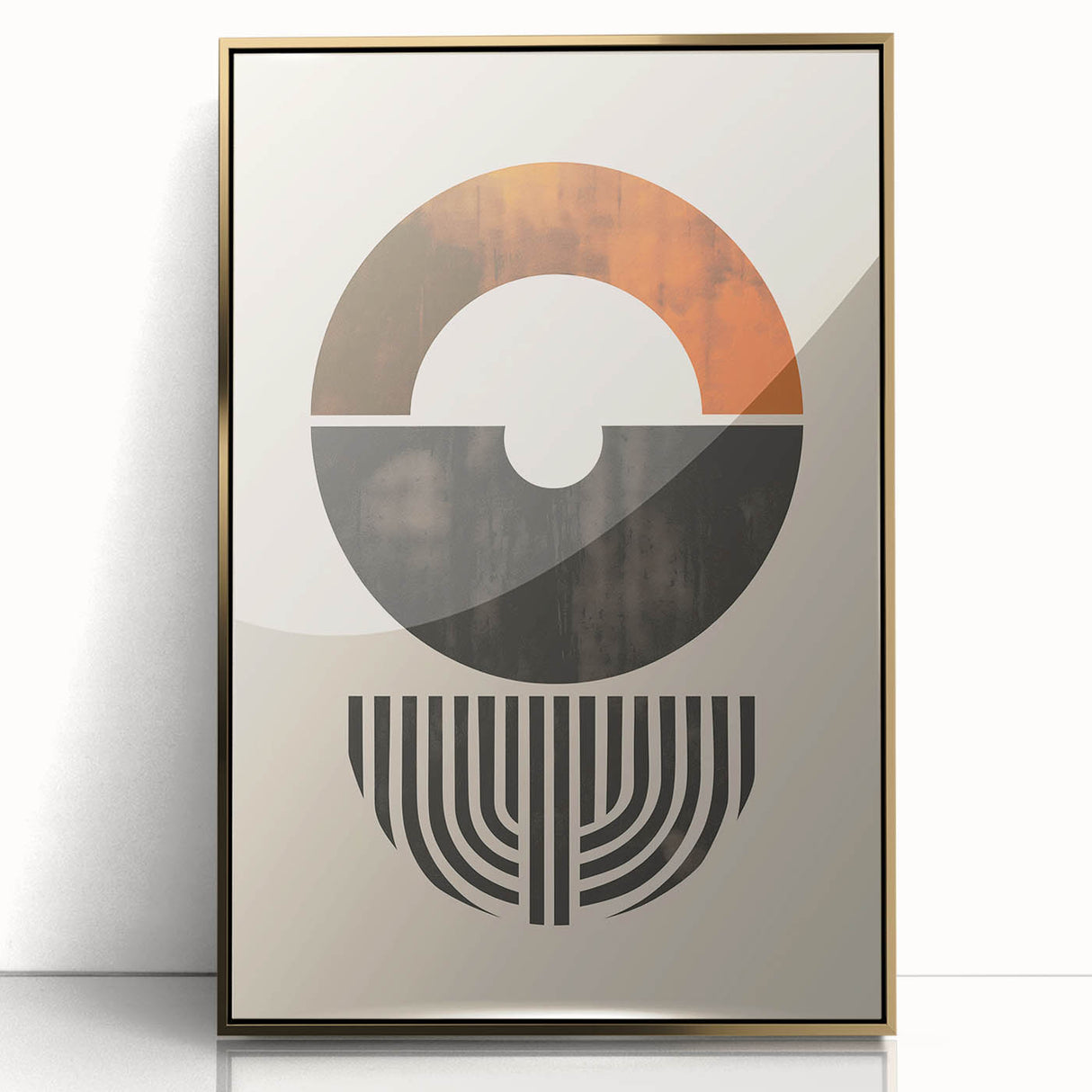 Boho Chic Wall Art | Artistic Bohemian Style | Geometric Circle Design