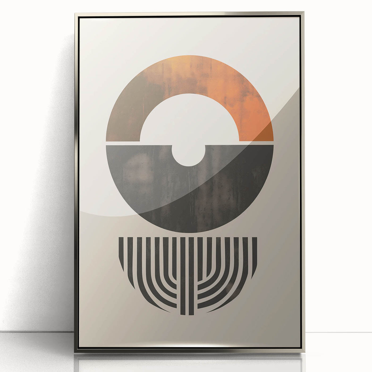 Boho Chic Wall Art | Artistic Bohemian Style | Geometric Circle Design