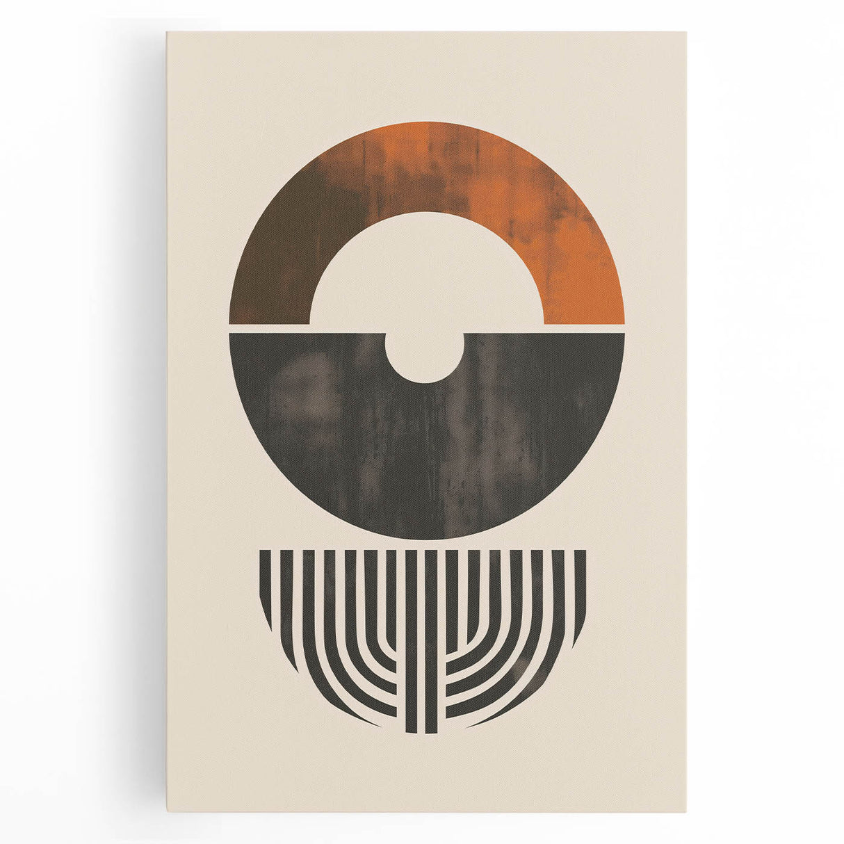 Boho Chic Wall Art | Artistic Bohemian Style | Geometric Circle Design