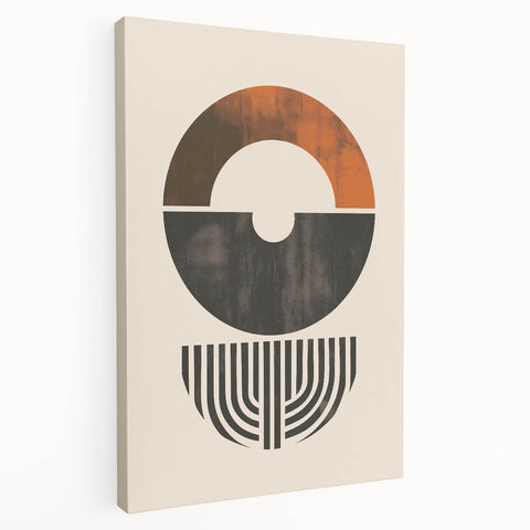 Boho Chic Wall Art | Artistic Bohemian Style | Geometric Circle Design