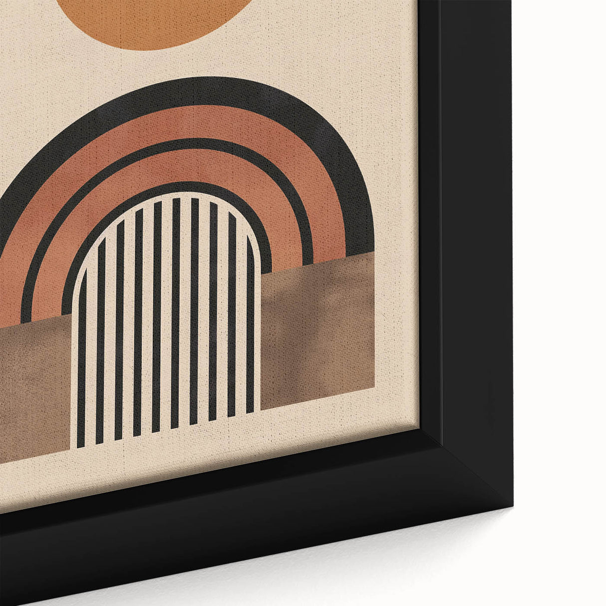 Eclectic Boho Decor | Artistic Bohemian Wall Art | Geometric Circle Design