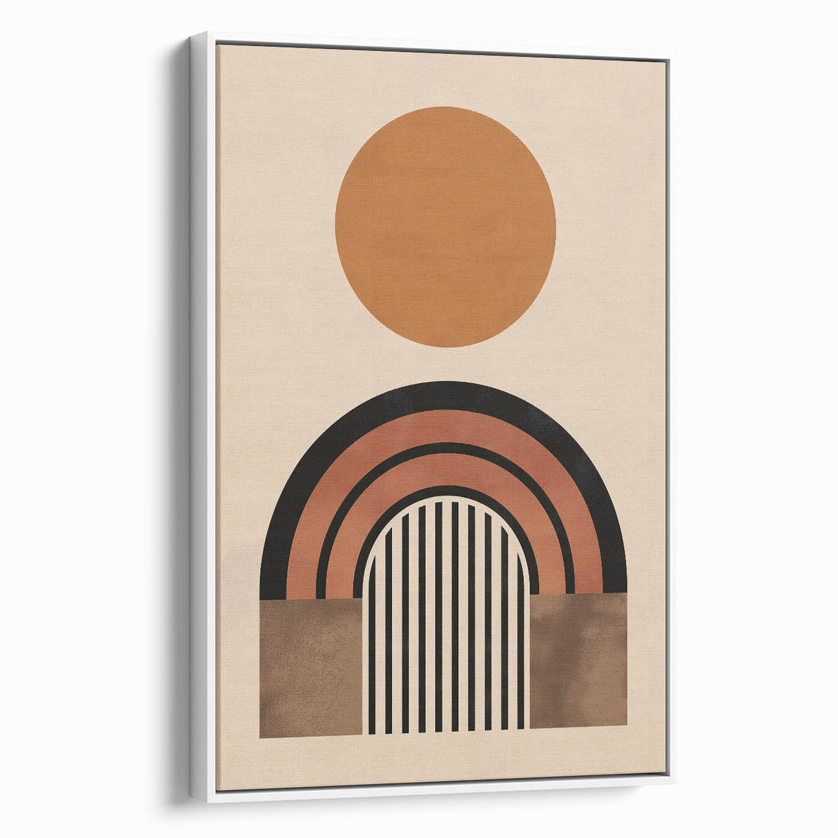 Eclectic Boho Decor | Artistic Bohemian Wall Art | Geometric Circle Design