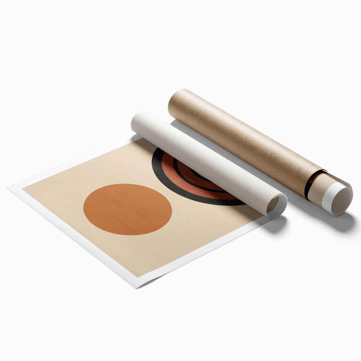 Eclectic Boho Decor | Artistic Bohemian Wall Art | Geometric Circle Design