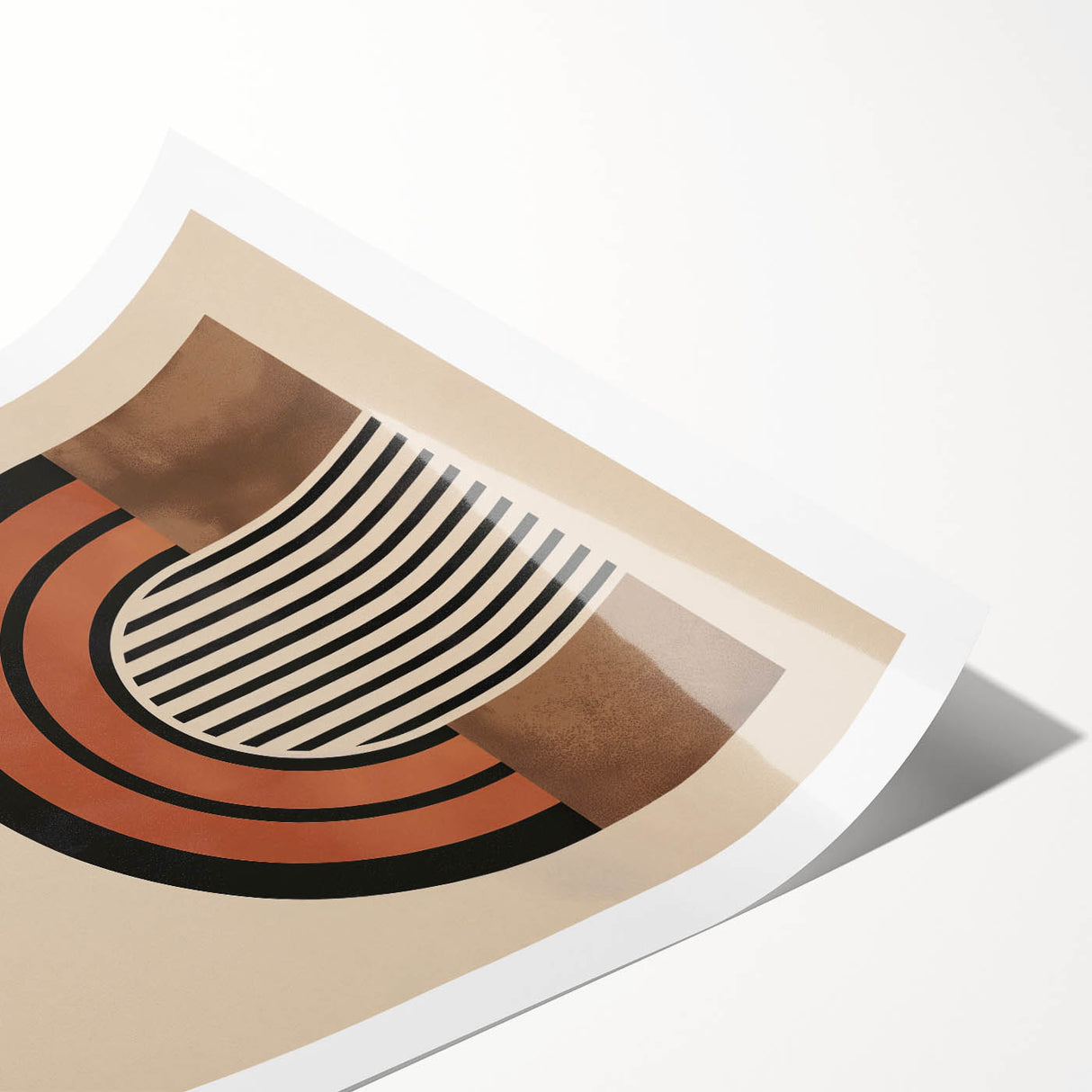 Eclectic Boho Decor | Artistic Bohemian Wall Art | Geometric Circle Design