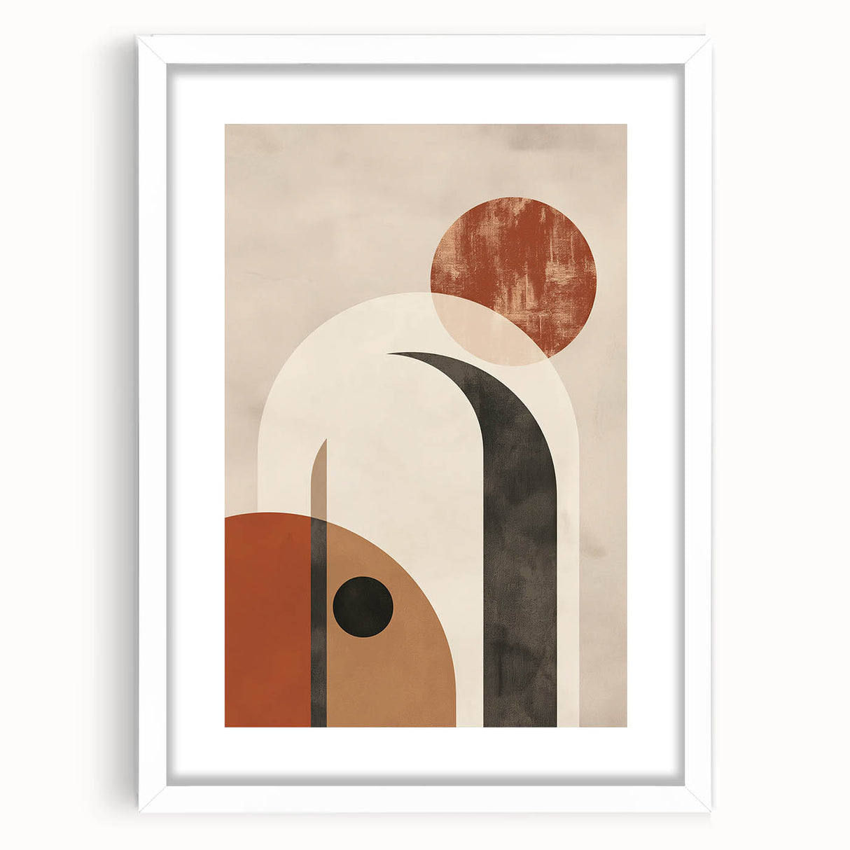 Bohemian Wall Art | Rustic Boho Decor Canvas | Eclectic Artistic Print