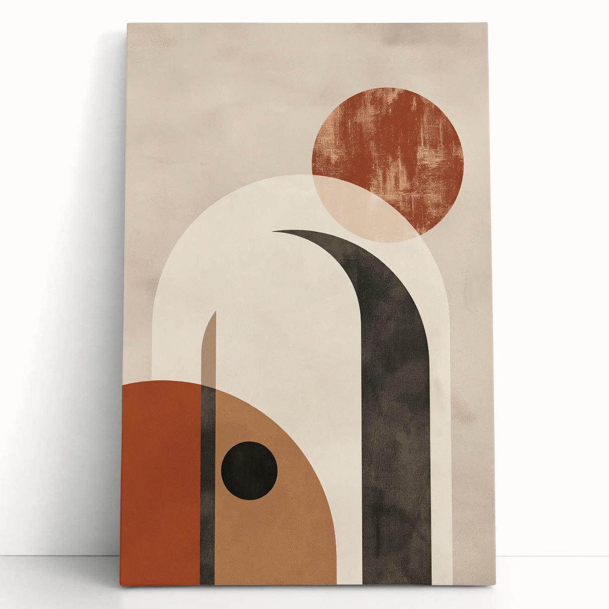 Bohemian Wall Art | Rustic Boho Decor Canvas | Eclectic Artistic Print