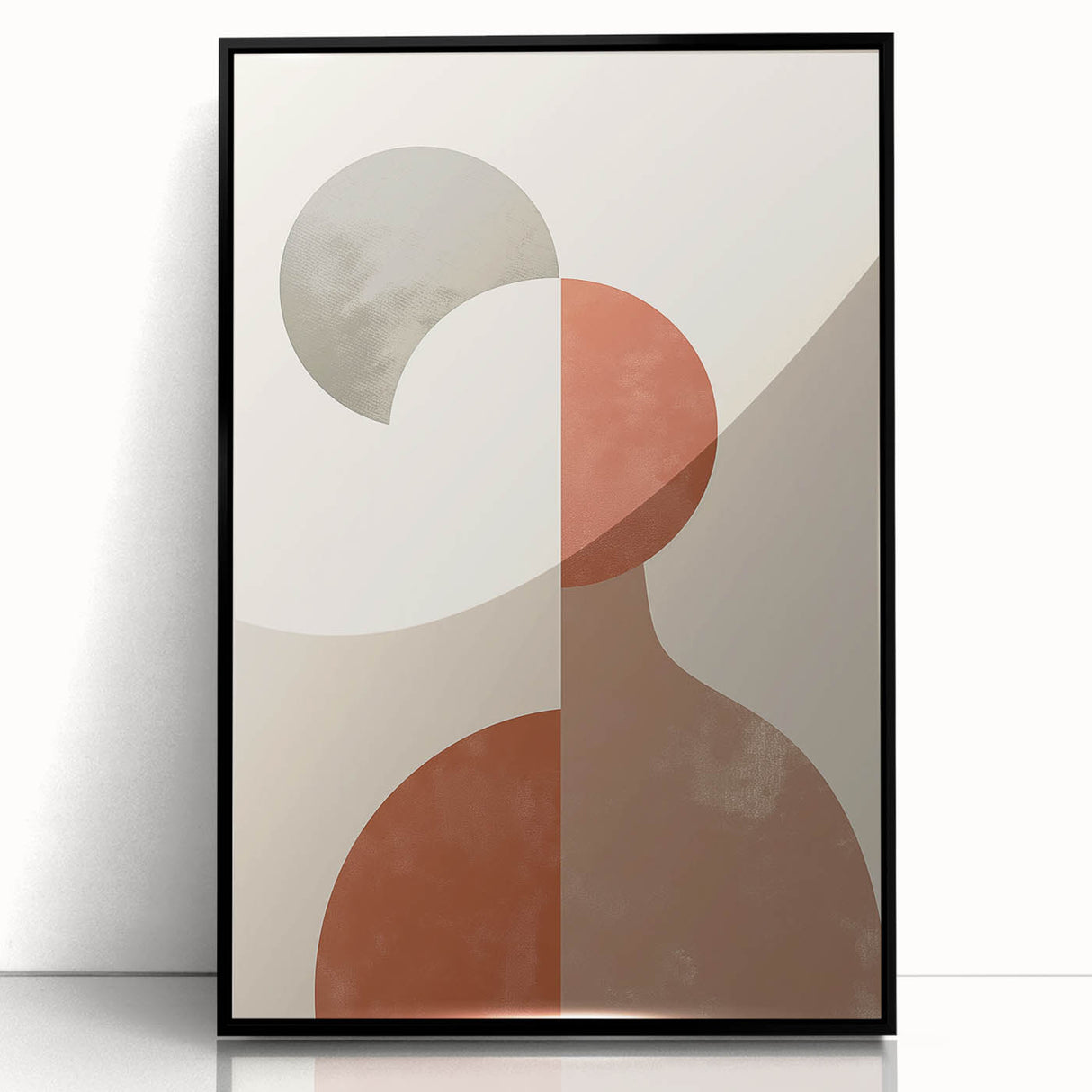 Bohemian Wall Art | Eclectic Boho Decor Canvas | Minimalist Artistic Print