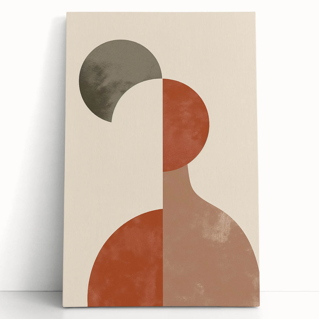 Bohemian Wall Art | Eclectic Boho Decor Canvas | Minimalist Artistic Print