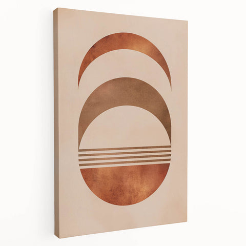 Bohemian Wall Art | Rustic Boho Decor Canvas | Eclectic Artistic Print