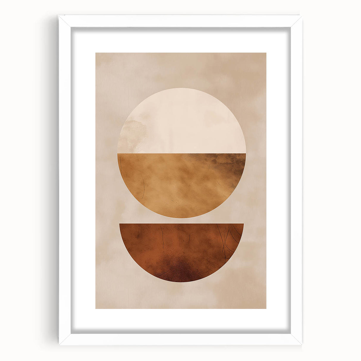 Bohemian Wall Art | Minimalist Boho Decor Canvas | Rustic Artistic Print