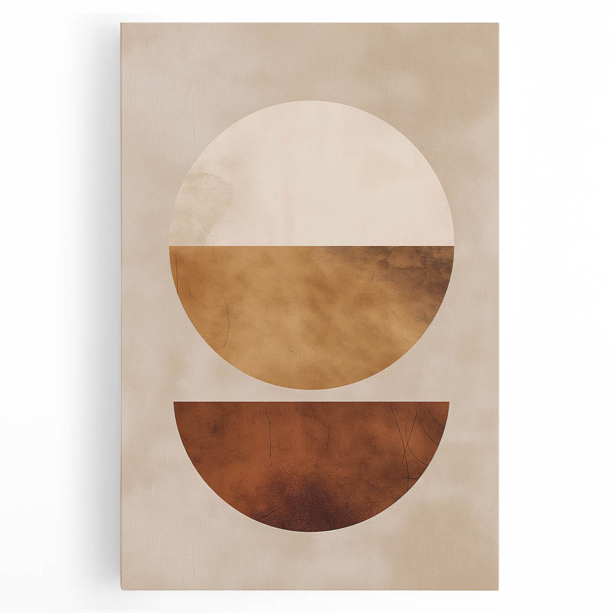 Bohemian Wall Art | Minimalist Boho Decor Canvas | Rustic Artistic Print