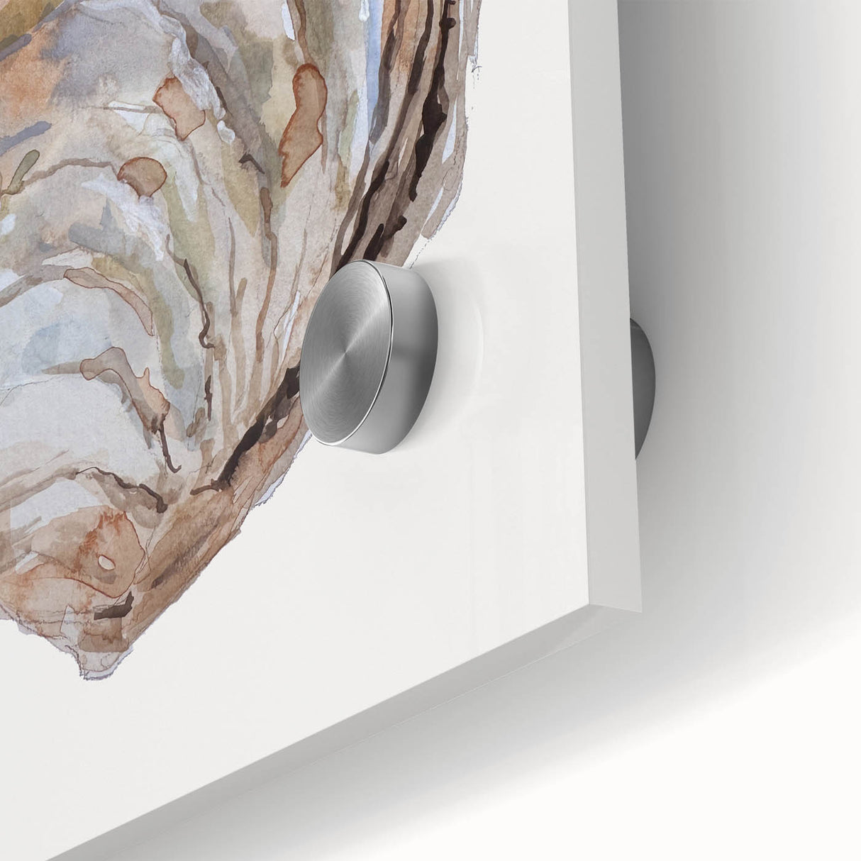 Coastal Wall Art - Nautical Oyster Shell Design for Seaside Living Decor