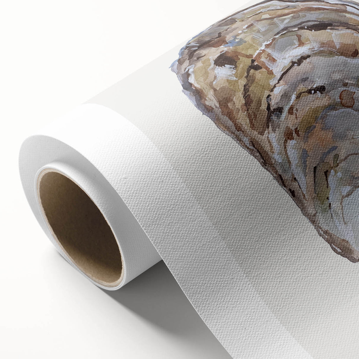 Coastal Wall Art - Nautical Oyster Shell Design for Seaside Living Decor