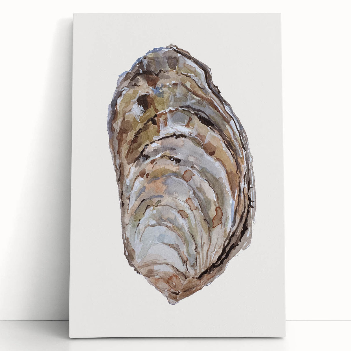 Coastal Wall Art - Nautical Oyster Shell Design for Seaside Living Decor