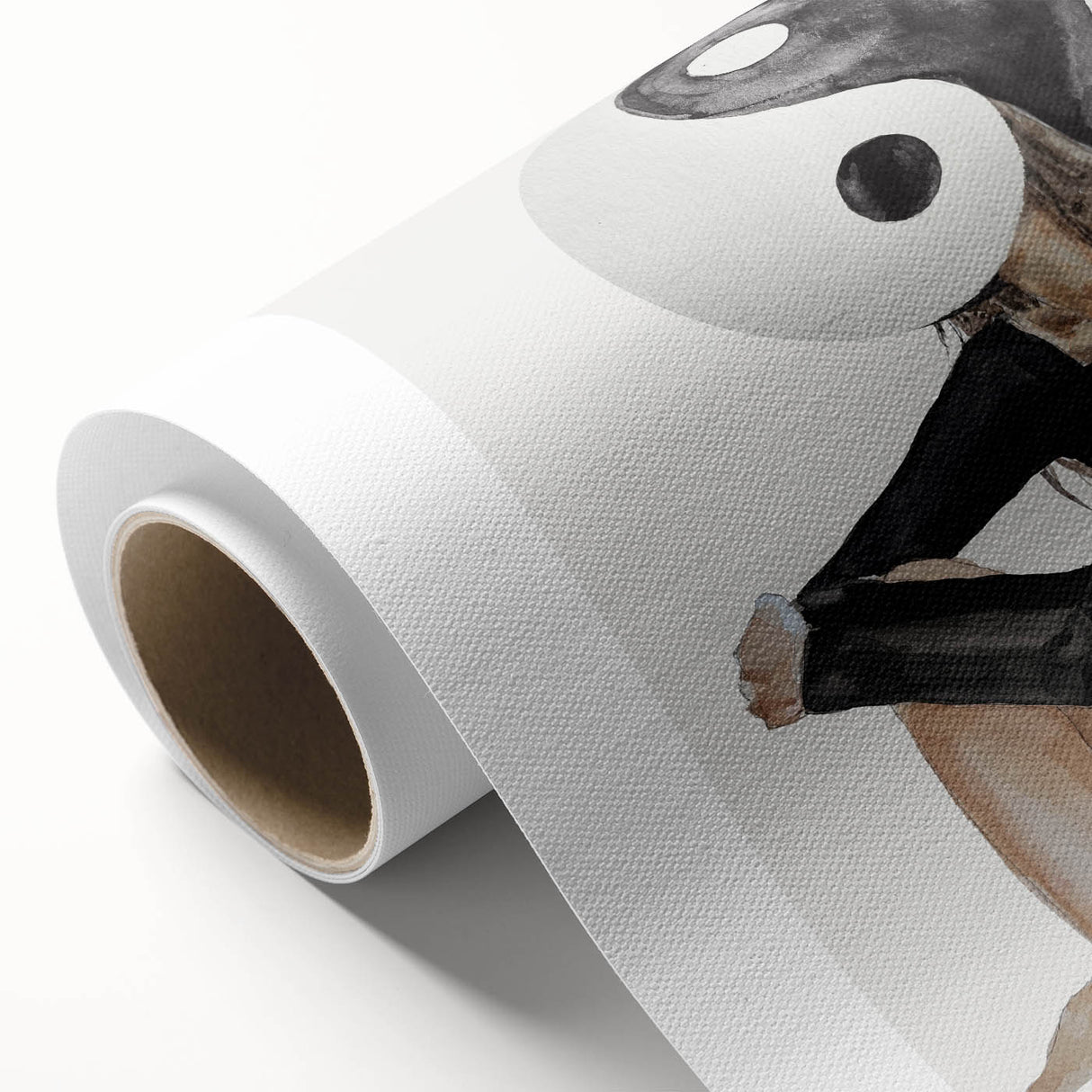 Modern Coastal Wall Art - Yin Yang Woman Beach-Themed Nautical Print