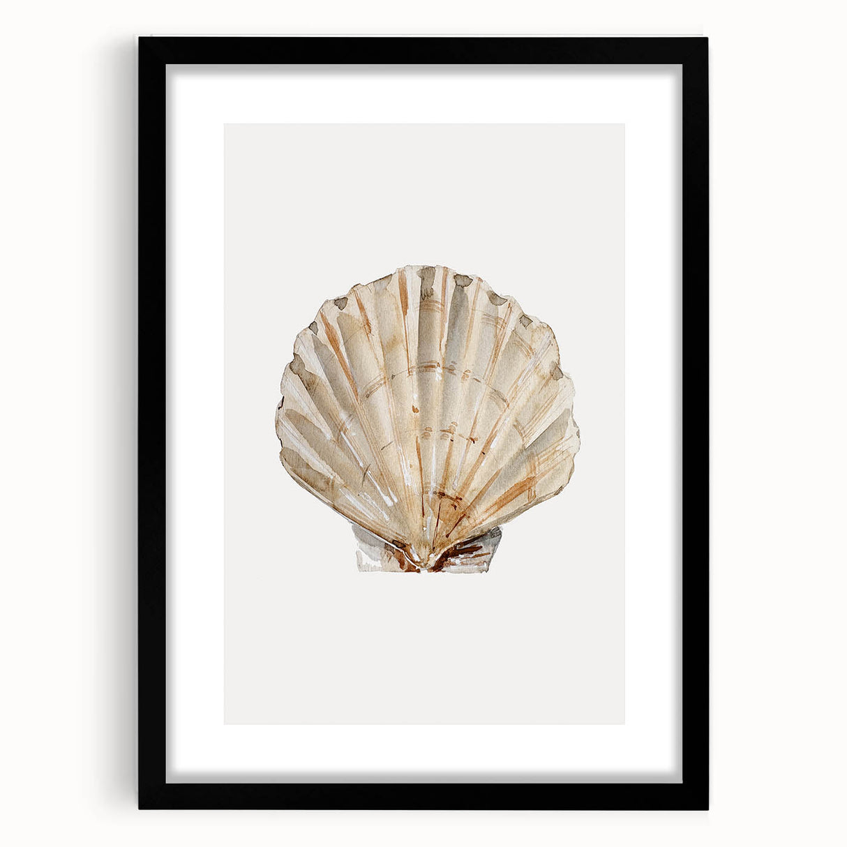 Coastal Wall Art - Nautical Seashell Beach-Themed Decor for Seaside Homes