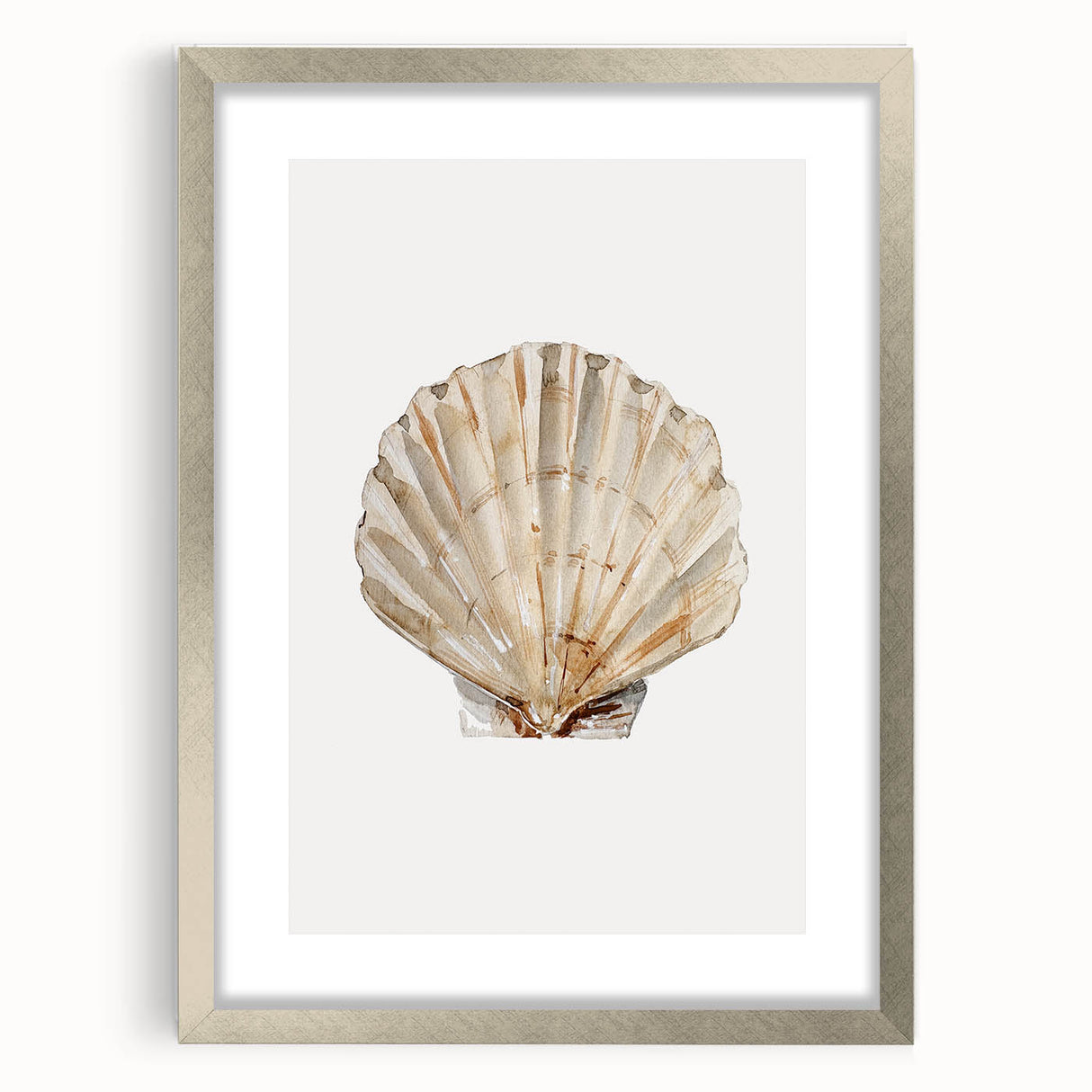 Coastal Wall Art - Nautical Seashell Beach-Themed Decor for Seaside Homes
