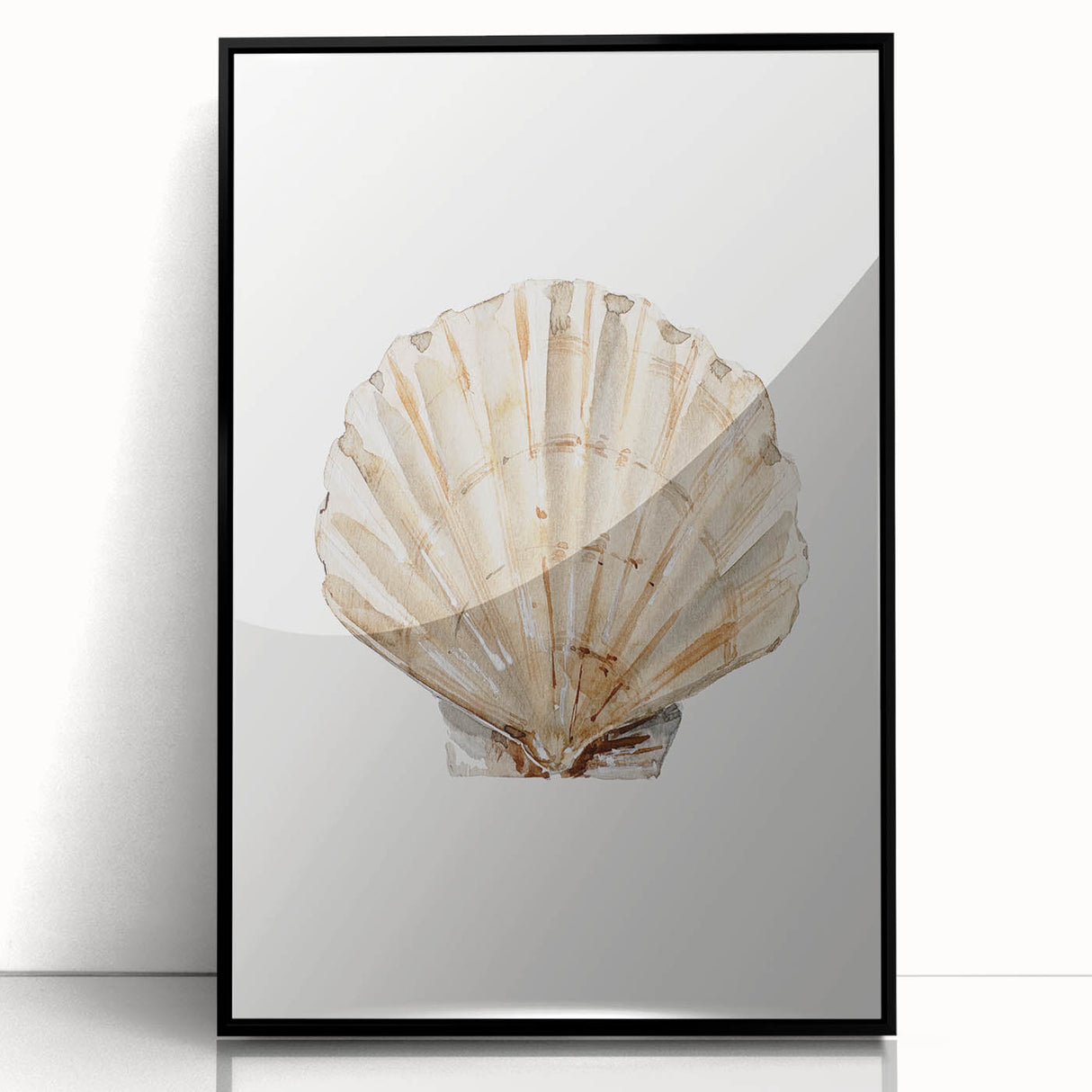 Coastal Wall Art - Nautical Seashell Beach-Themed Decor for Seaside Homes