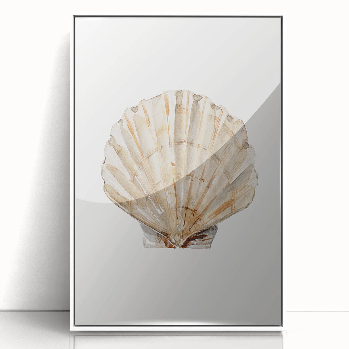 Coastal Wall Art - Nautical Seashell Beach-Themed Decor for Seaside Homes